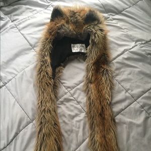 Red fox spirit hood 🦊